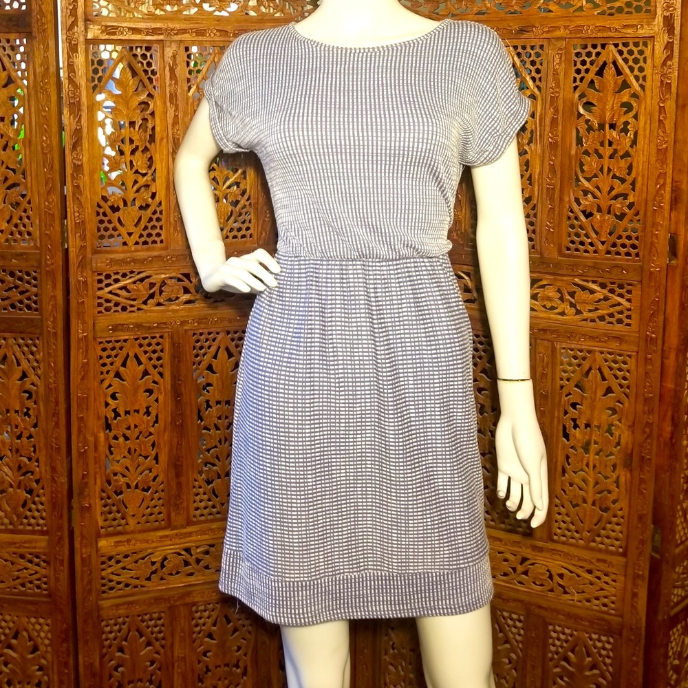 Light and airy, striped sundress.